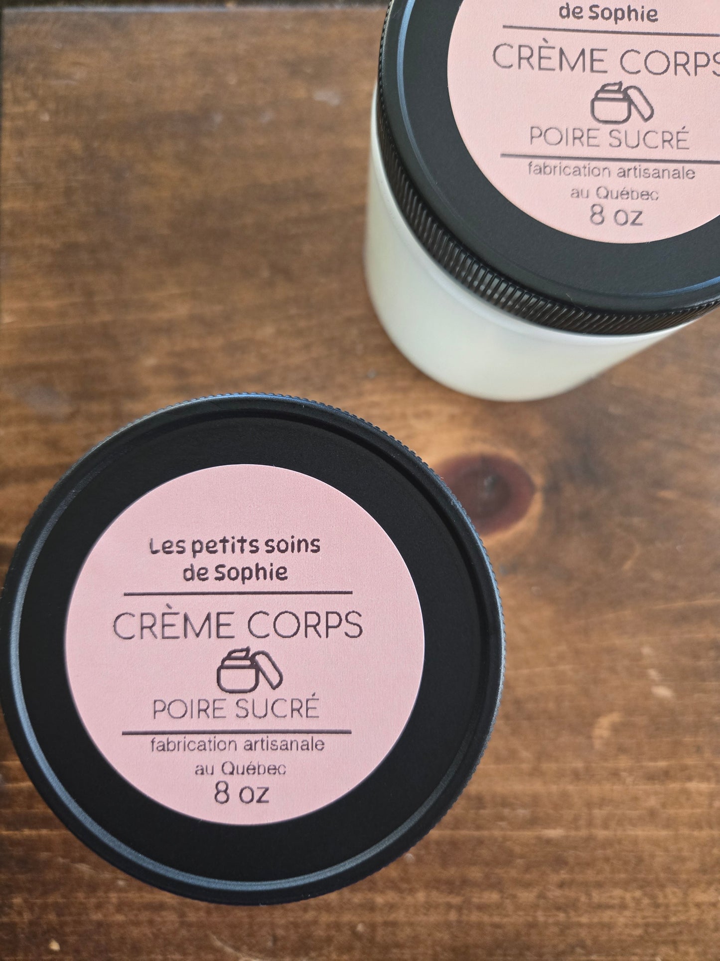 Crème corps poire sucré