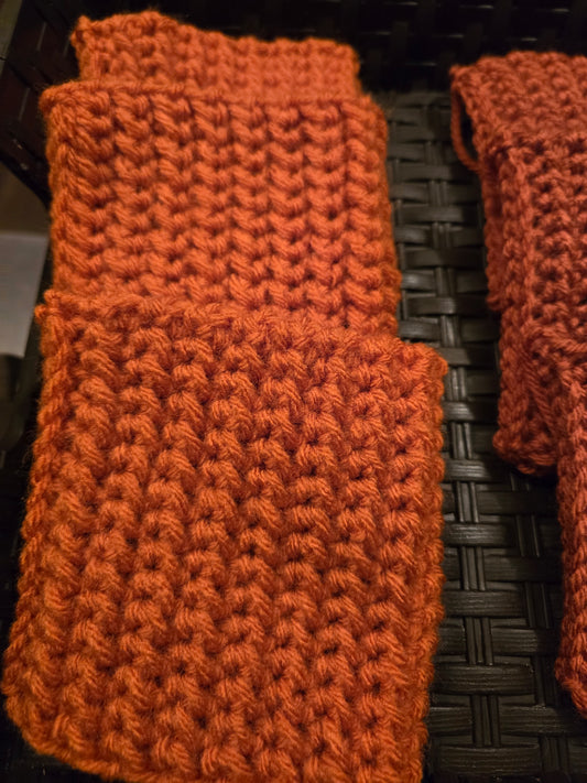 Manchons à café orange