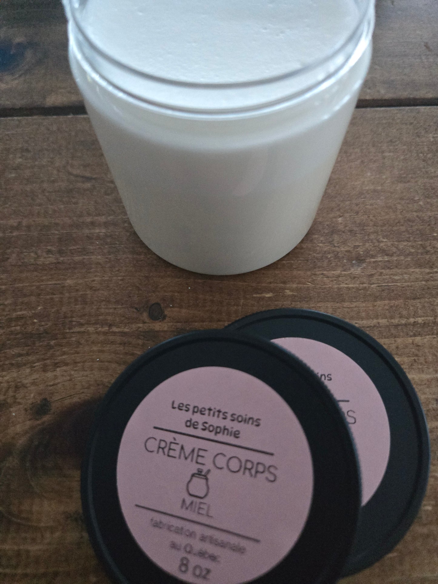 Crème corps miel