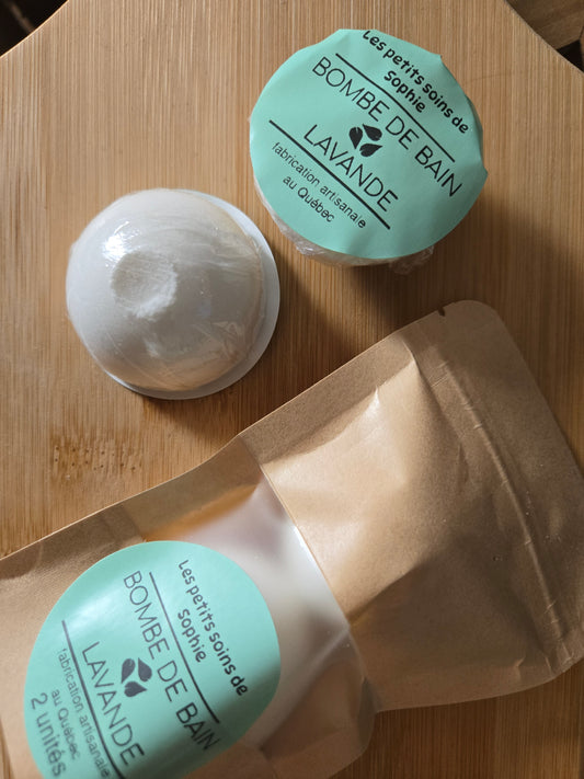 Bombe de bain lavande 2
