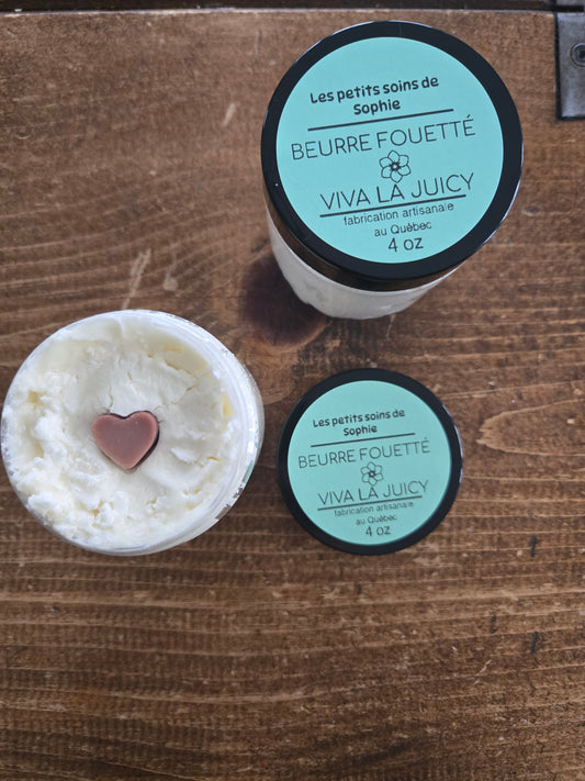 Beurre fouetté corps viva la juicy