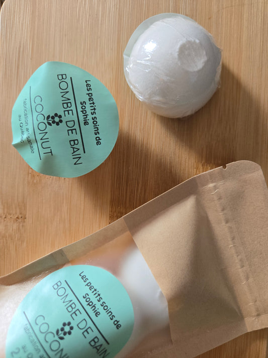Bombe de bain coconut 2
