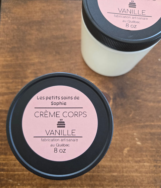 Crème corps vanille
