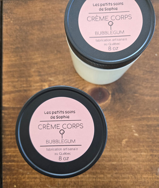 Crème corps bubblegum