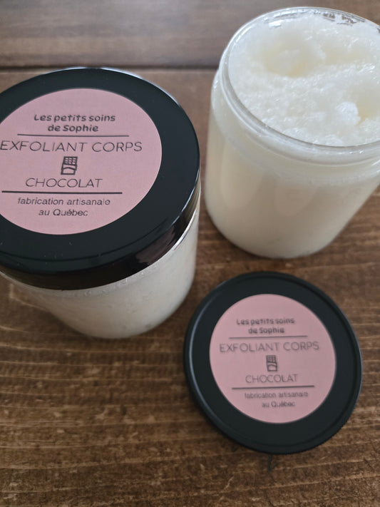 Exfoliant au sucre chocolat