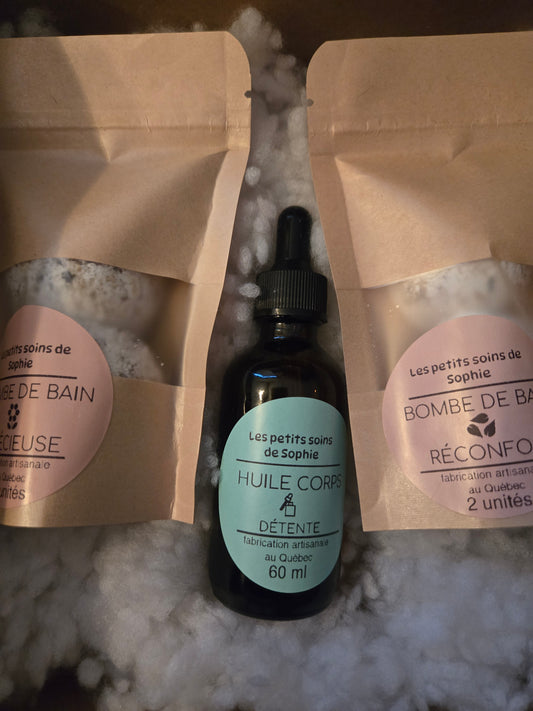 Coffret cadeau détente