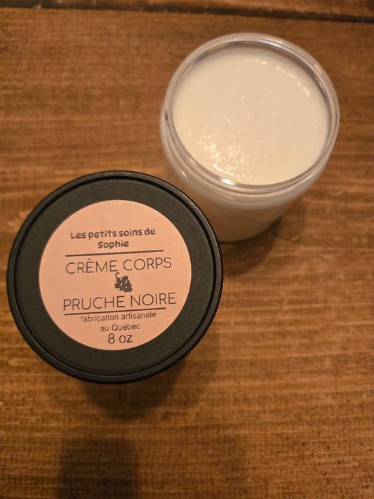 Crème corps pruche noire