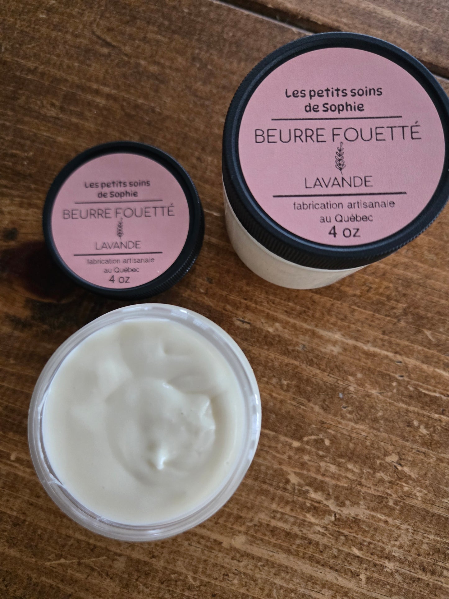 Beurre fouetté corps lavande