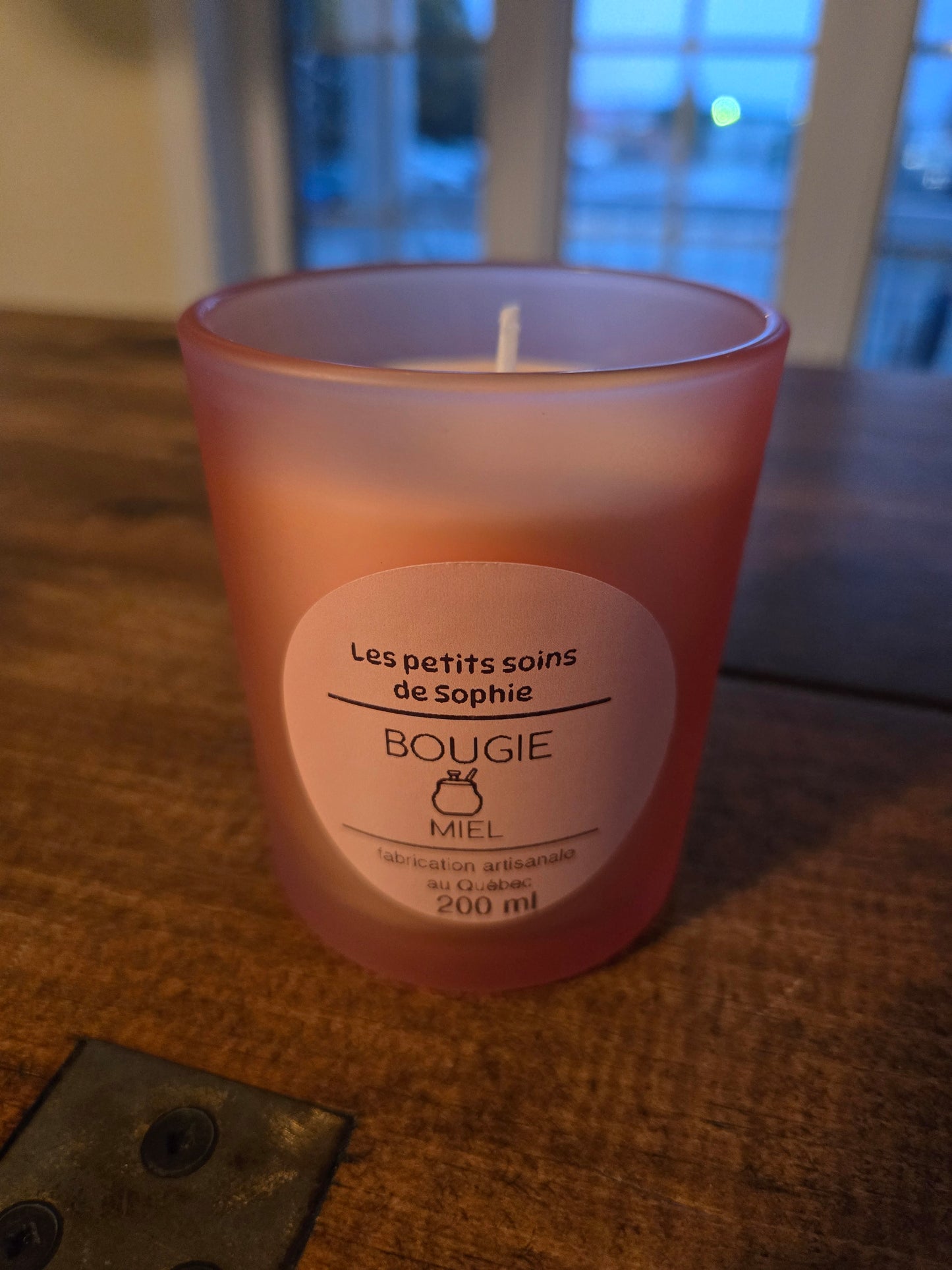 Bougie miel