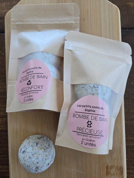 Bombe de bain précieuse