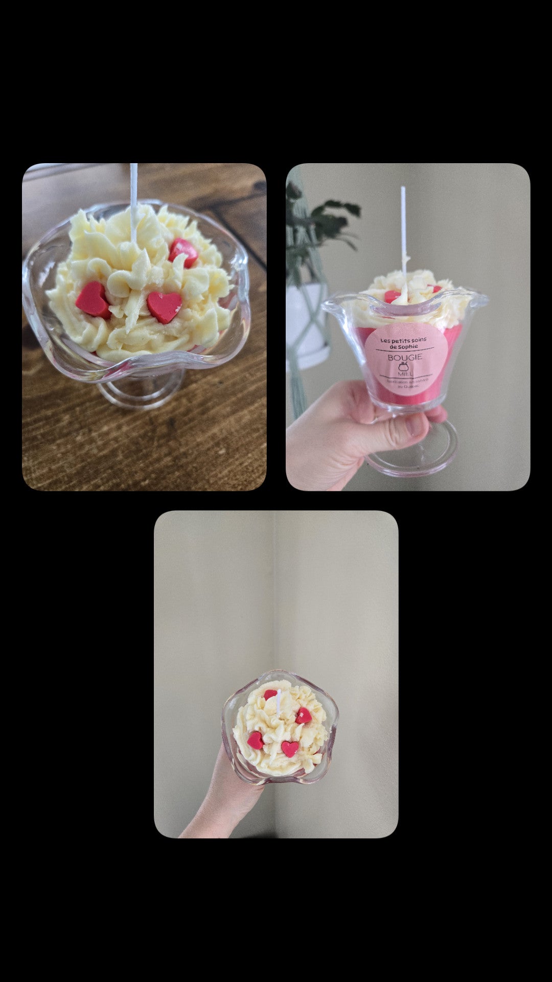 Bougie gourmande miel